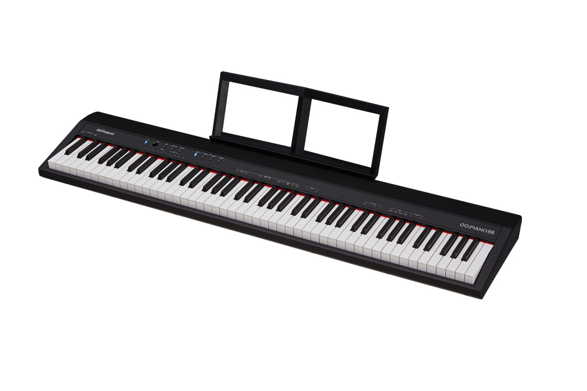 美品✨ Roland GO:Piano 88 電子キーボード ピアノ スタンド付 キーボード 電子ピアノ Roland GO-88PX Xスタンド・ダンパー