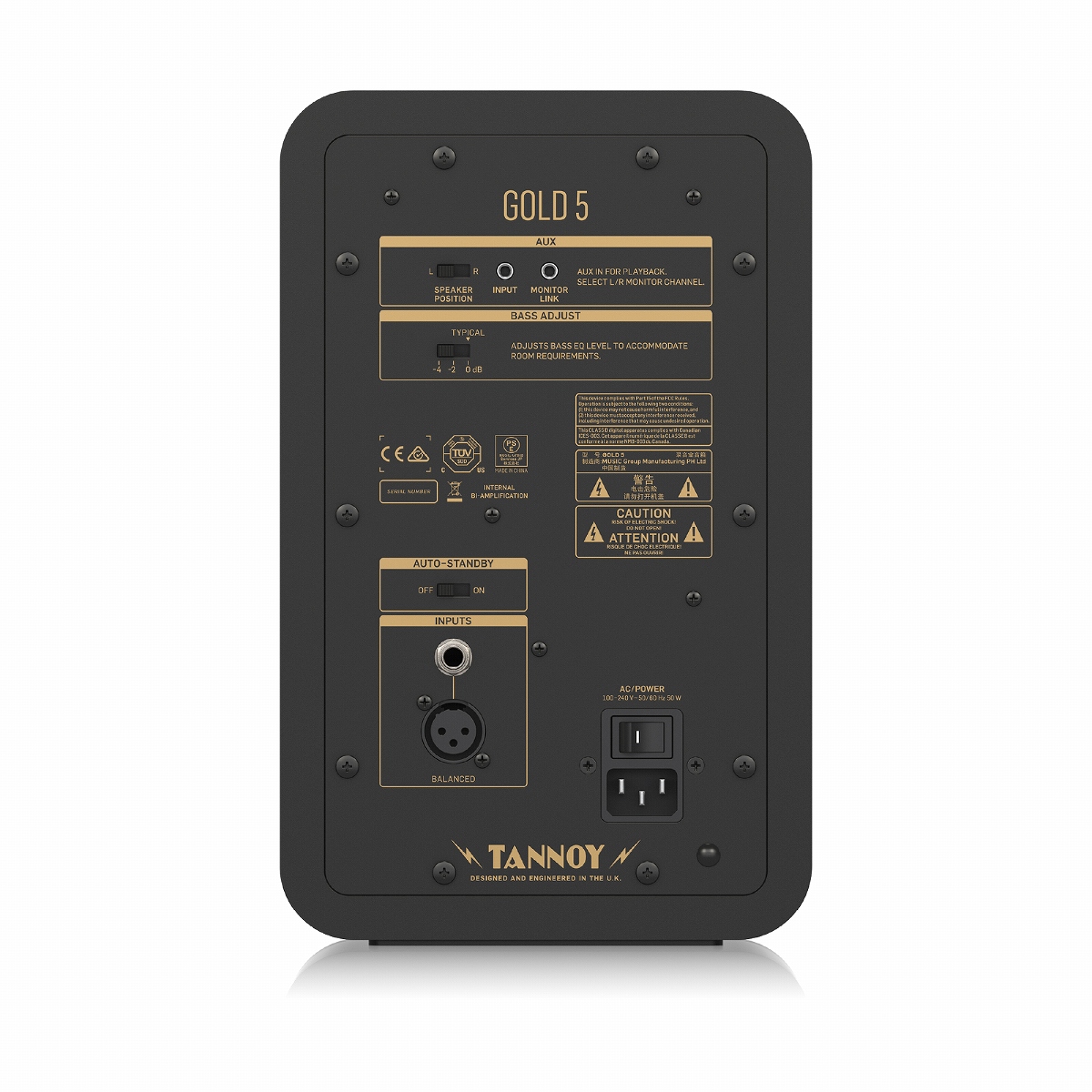 TANNOY タンノイ / GOLD 5 ペア【5m XLR-XLR ケーブルセット