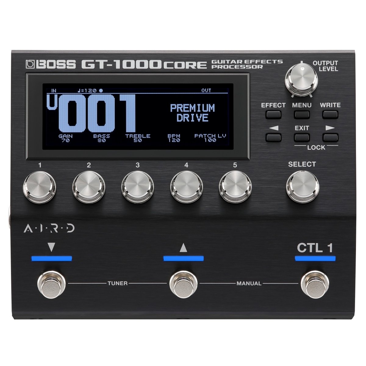 BOSS GT-1000CORE FS-7 セット Boss GT-1000Core & Boss FS-7 Footswitch Setup & Assign