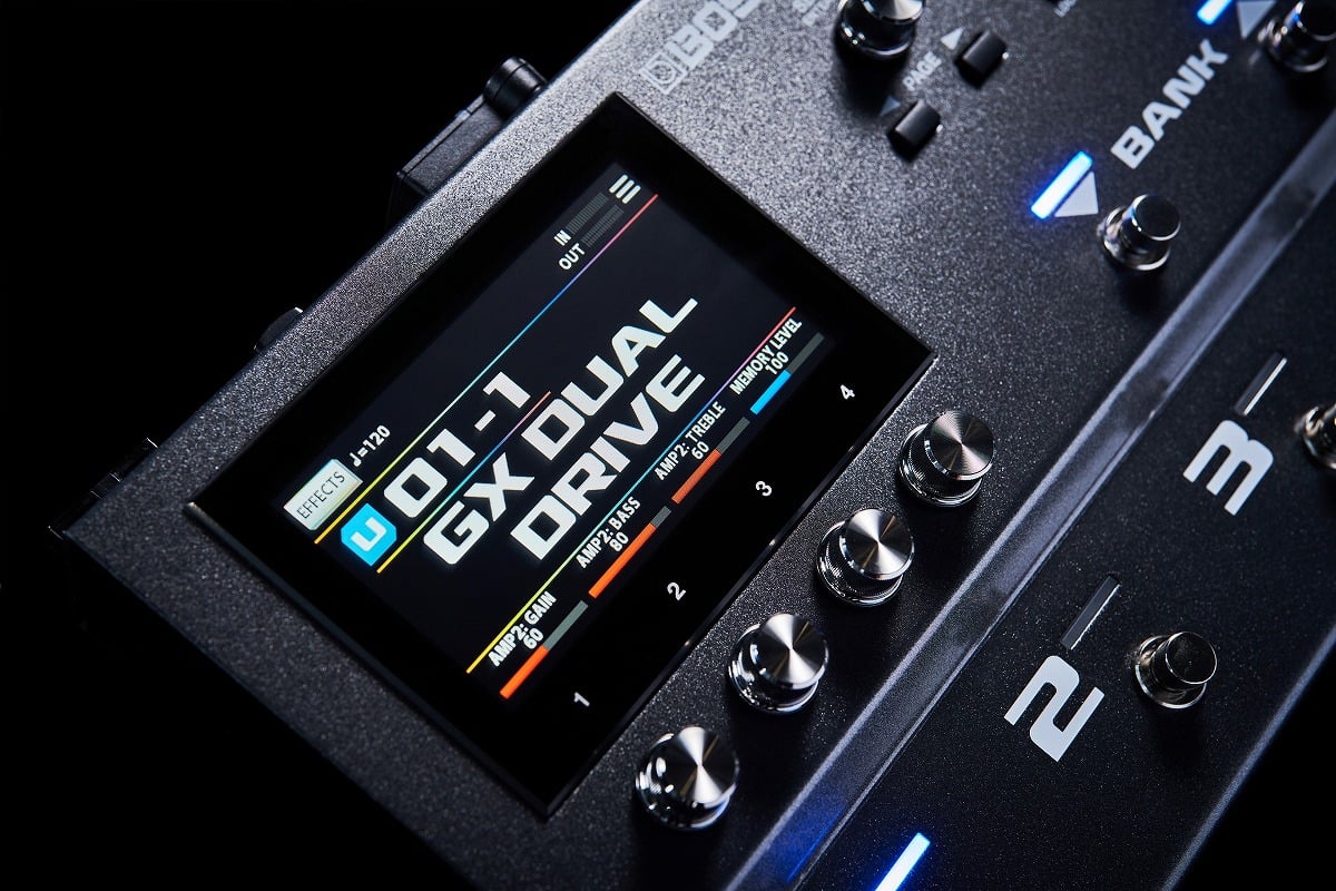 BOSS GX-100 ギターエフェクター BT-DUAL付き BOSS GX-100 + BT-DUAL + キョーリツEC-60BK SET マルチ