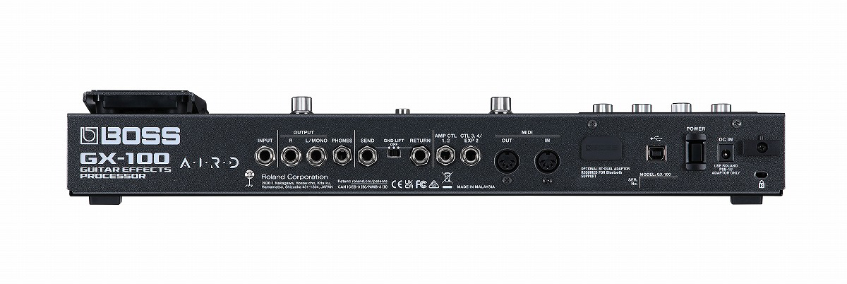 BOSS GX-100 ギターエフェクター BT-DUAL付き 数量限定!トートバッグプレゼント】 BOSS GX-100 専用Bluetooth
