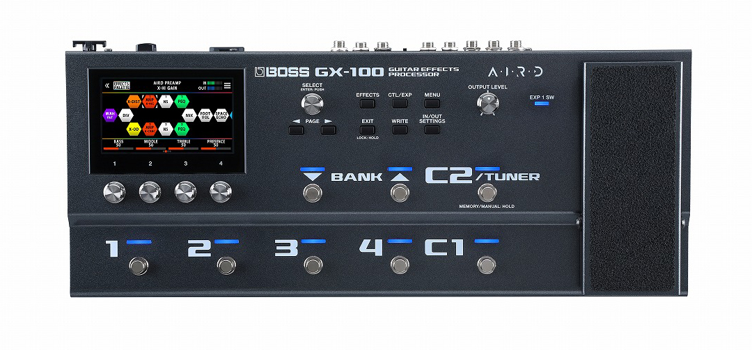 BOSS（ボス）GX-100 BT-DUAL付　美品