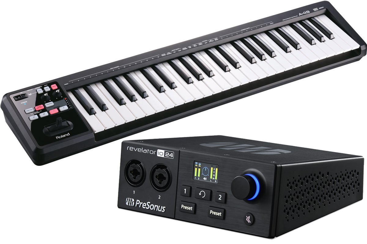 Roland A-49 WH/ペダルDP-10/キーボードケース セット