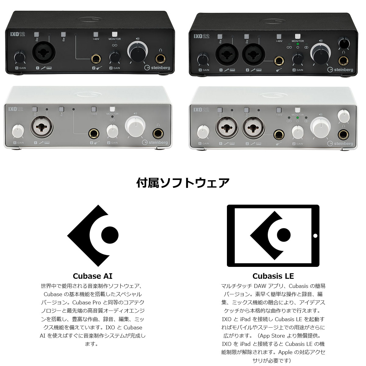 STEINBERG / IXO22WH ＆ AT2020 DTM・配信セット | イシバシ楽器