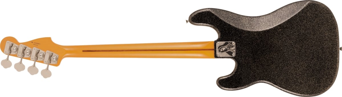 Fender / J Precision Bass Maple Fingerboard Black Gold VOX