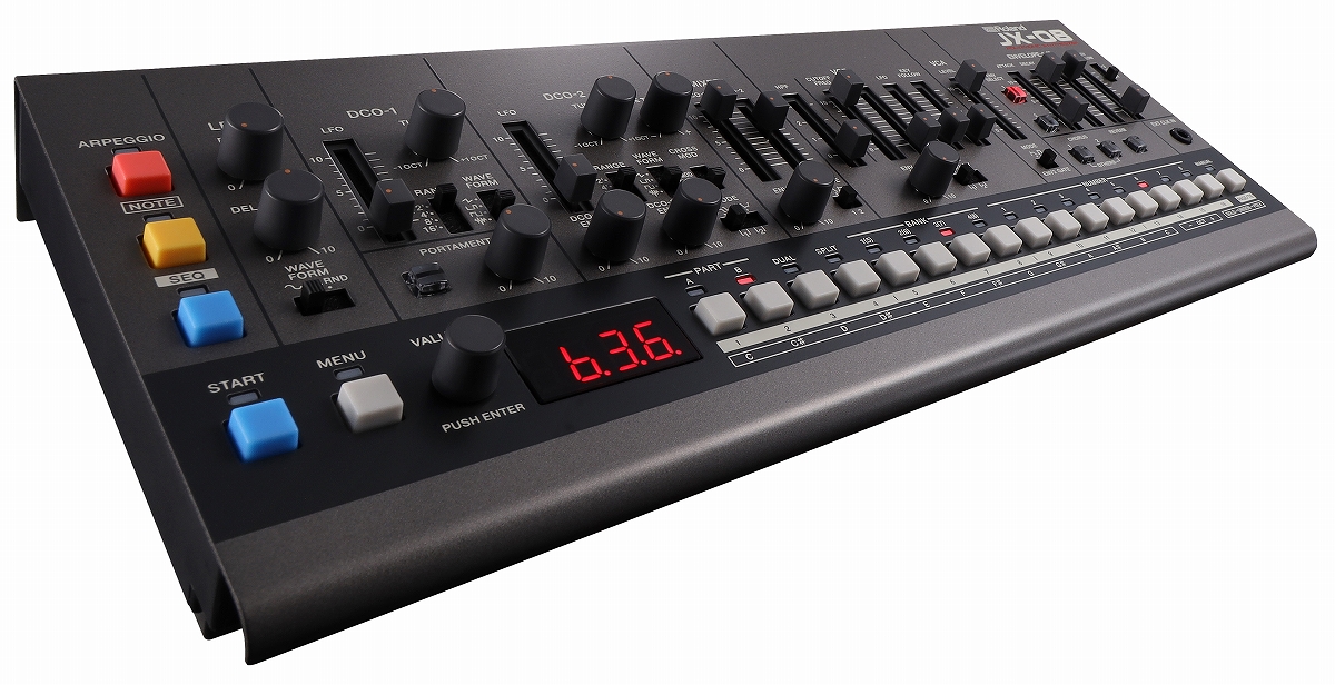 ローランド JX-08+K25m Roland Boutique JX-08 Synthesizer Module with K-25m Keyboard