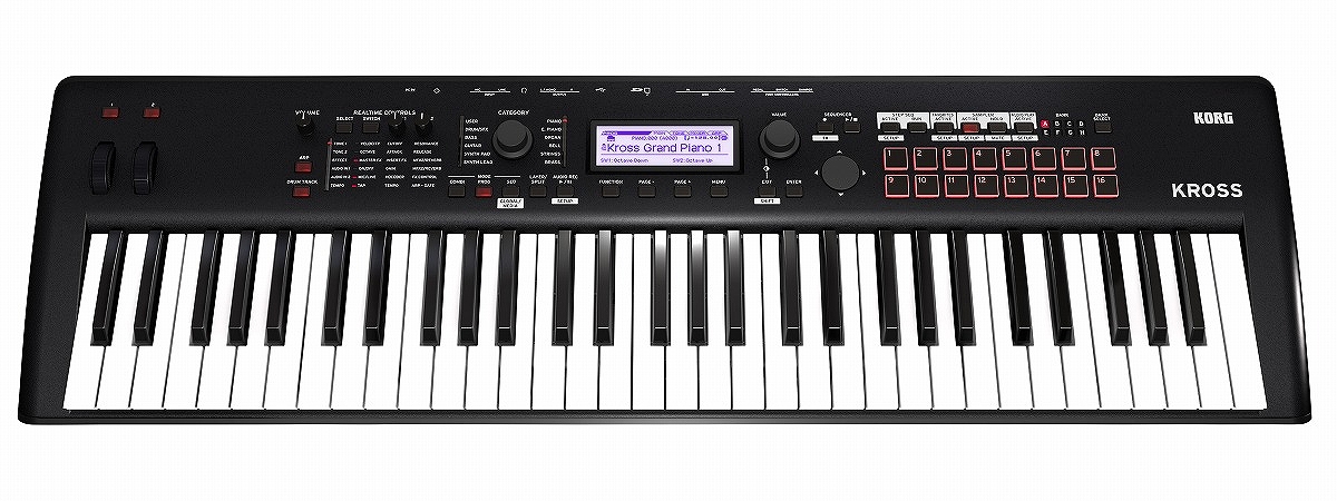 Amazon | KORG キーボードシンセサイザー KROSS-61 クロス 61鍵