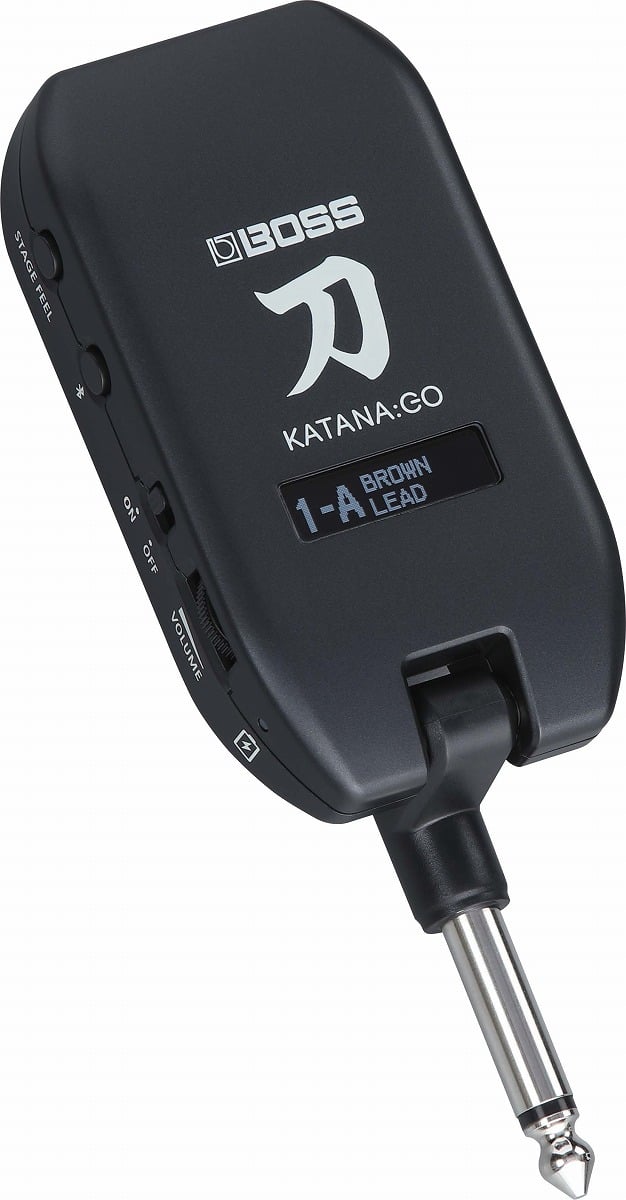 【未使用品】BOSS KATANA:GO ヘッドフォンアンプ BOSSからヘッドホンアンプ「KATANA GO」が発売。