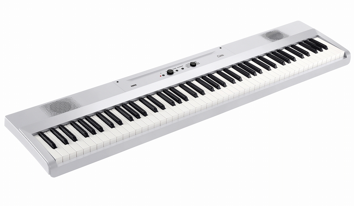 KORG Liano L1SP 型どっ スタンド付き 電子ピアノ パールホワイト