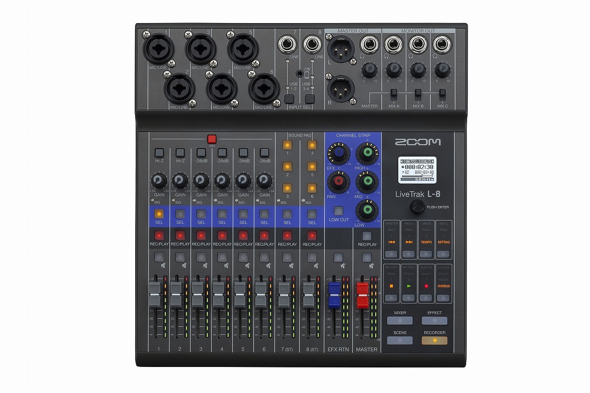 Zoom LiveTrack L-8 & CBA-96 バックパックセット ZOOM ズーム / L-8【数量限定 純正バックパック「CBA-96」セット