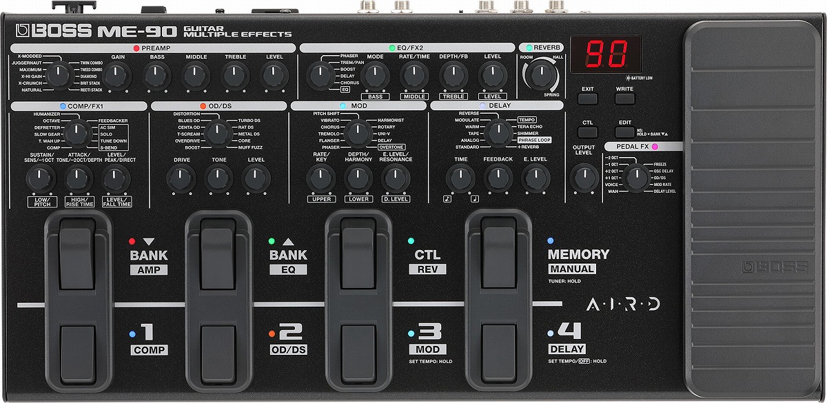 BOSS ME-90B マルチエフェクター Amazon | BOSS/ME-90B Bass Multiple Effects ベース用 マルチ