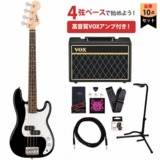 Squier by Fender / Mini Precision Bass Laurel Fingerboard Black 磻䡼VOX°쥭١鿴ԥå