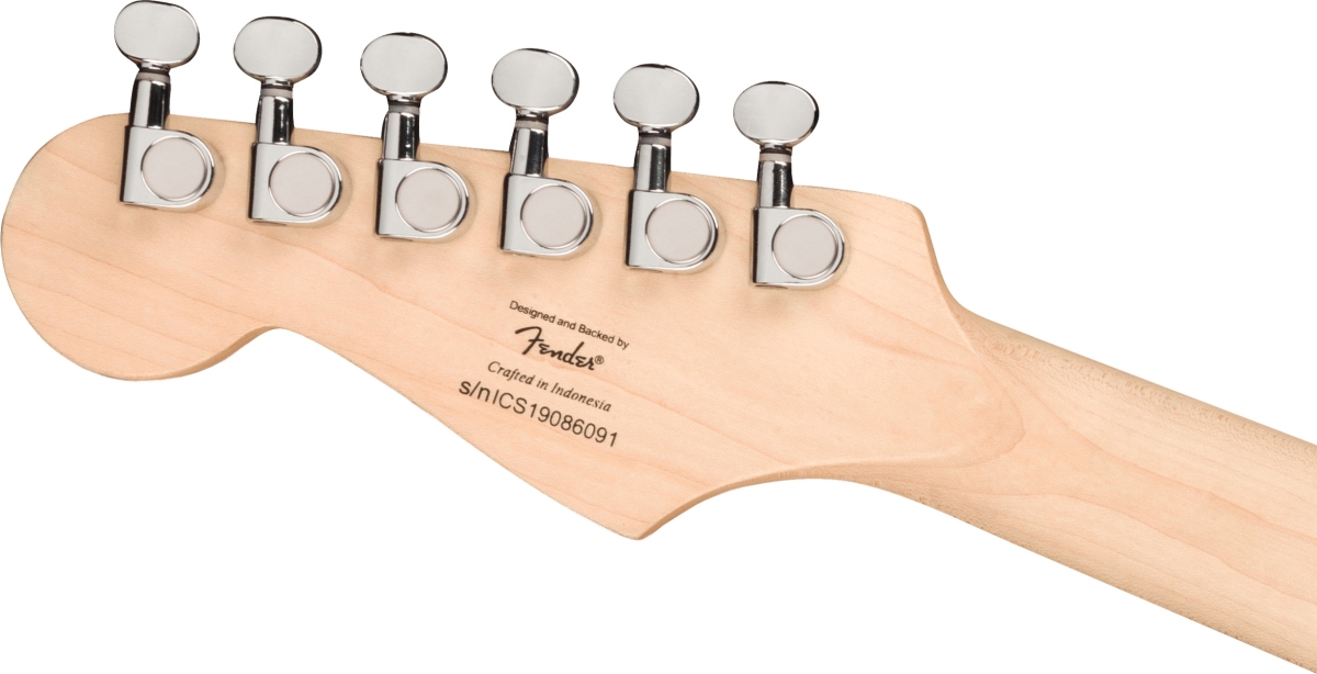 美品 スパロゴmini Samick stratcaster 使えるミニエレキ ギター