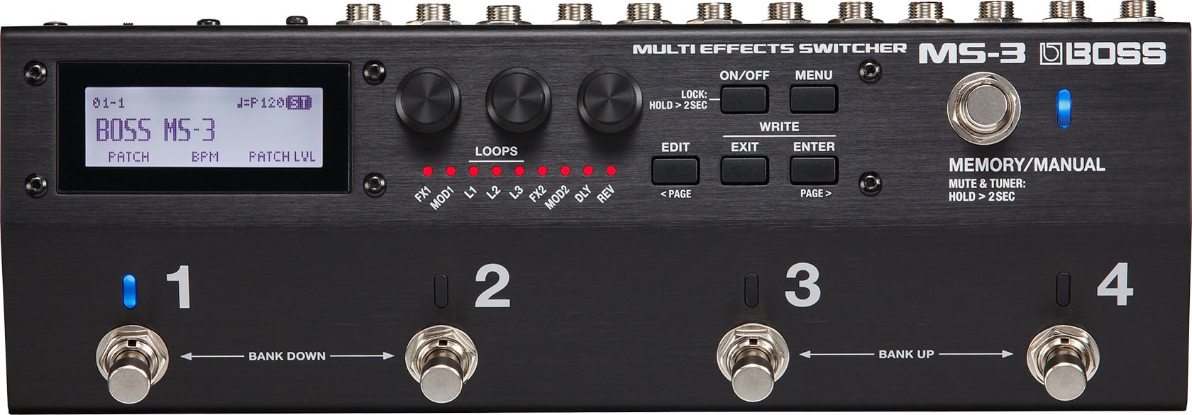 BOSS/マルチエフェクター スイッチャー BOSS / MS-3 マルチスイッチャー[自由自在にサウンドメイク