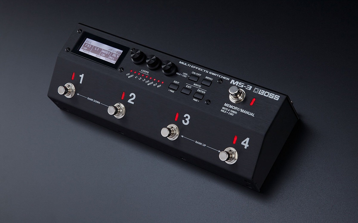 BOSS / MS-3 Multi Effects Switcher [周辺機器アイテム同時購入