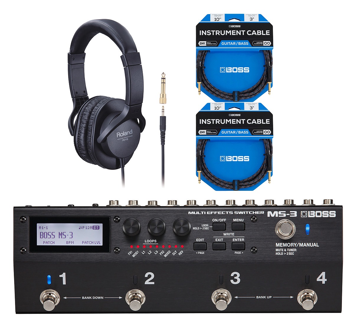 BOSS MS-3 スイッチャー　マルチエフェクター BOSS MS-3 Multi Effects Switcher マルチエフェクター