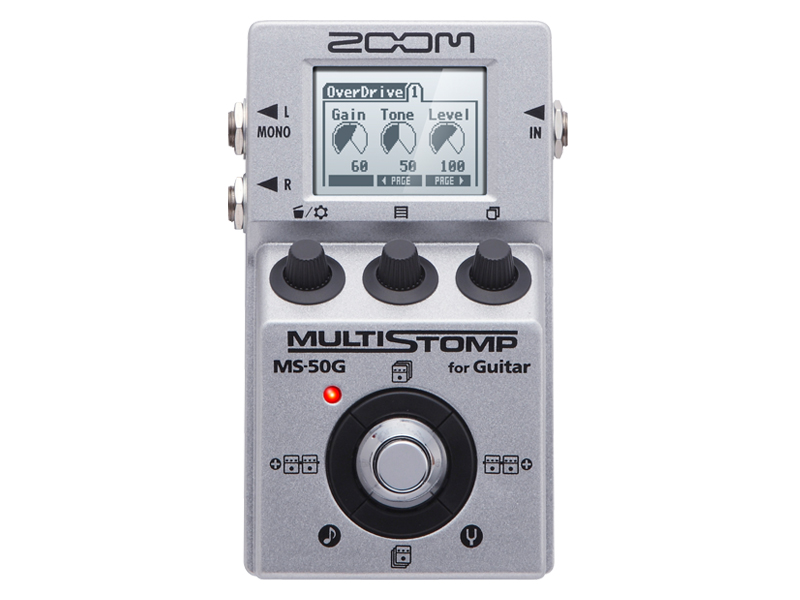 ZOOM / MS-50G MultiStomp Guitar Pedal -純正ACアダプター付