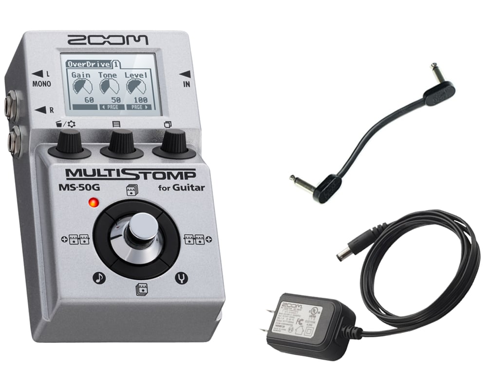 【新品-未使用】　ZOOM / MS-50G +純正ACアダプター