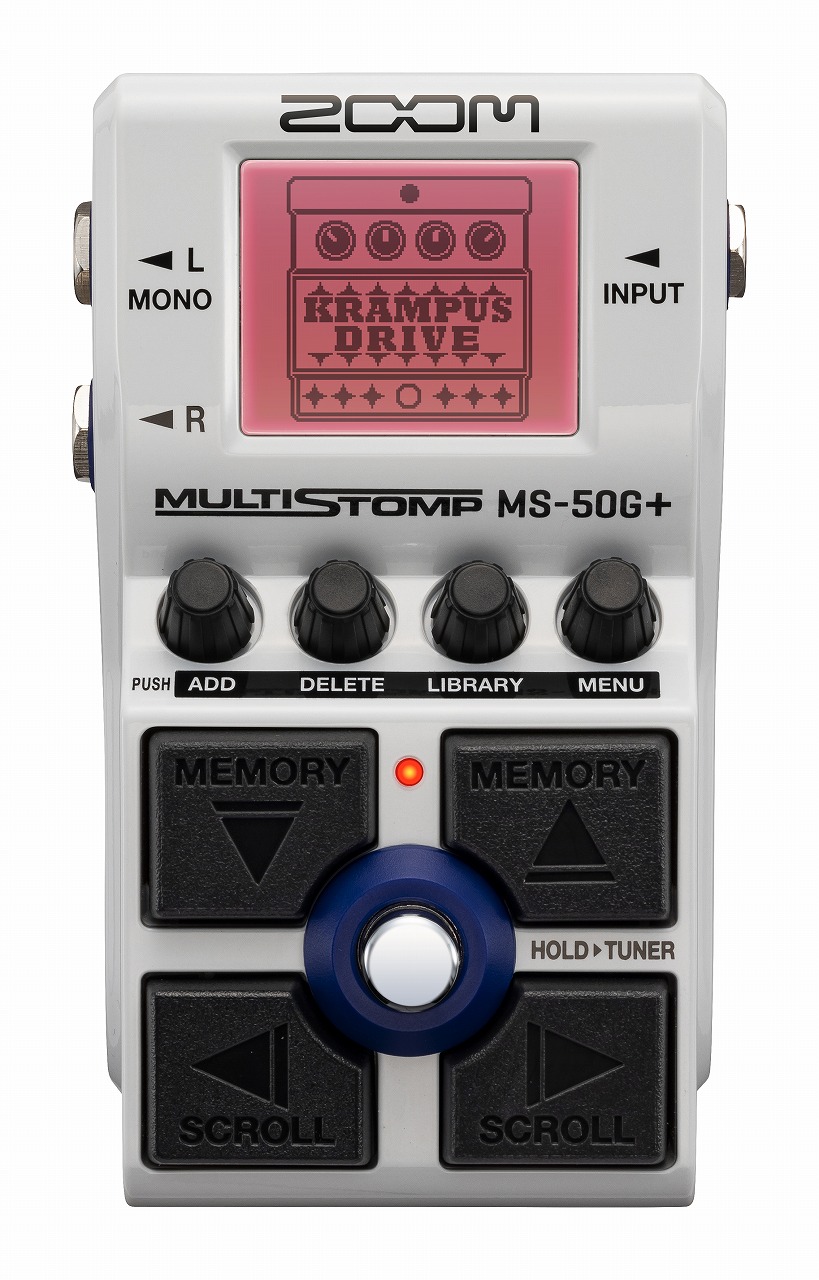 ZOOM / MS-50G+ MultiStomp Guitar Pedal マルチエフェクター