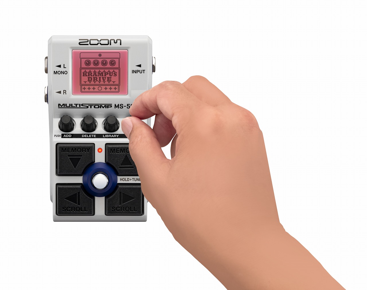 ZOOM / MS-50G+ MultiStomp Guitar Pedal ［ACアダプター同時