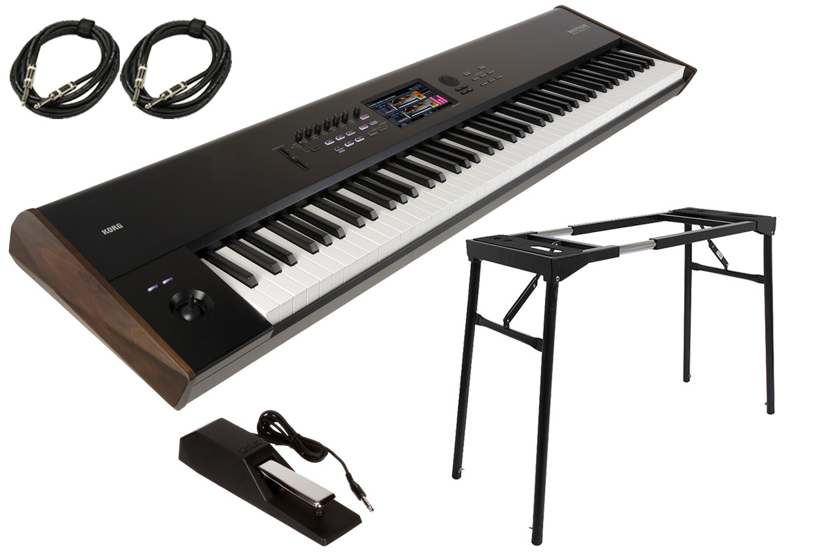 KORG コルグ NAUTILUS-88【スタンド＆ペダルトセット！】ノーチラス 88鍵盤 ミュージック・ワークステーション《豪華KORG非売品グッズプレゼント》  イシバシ楽器