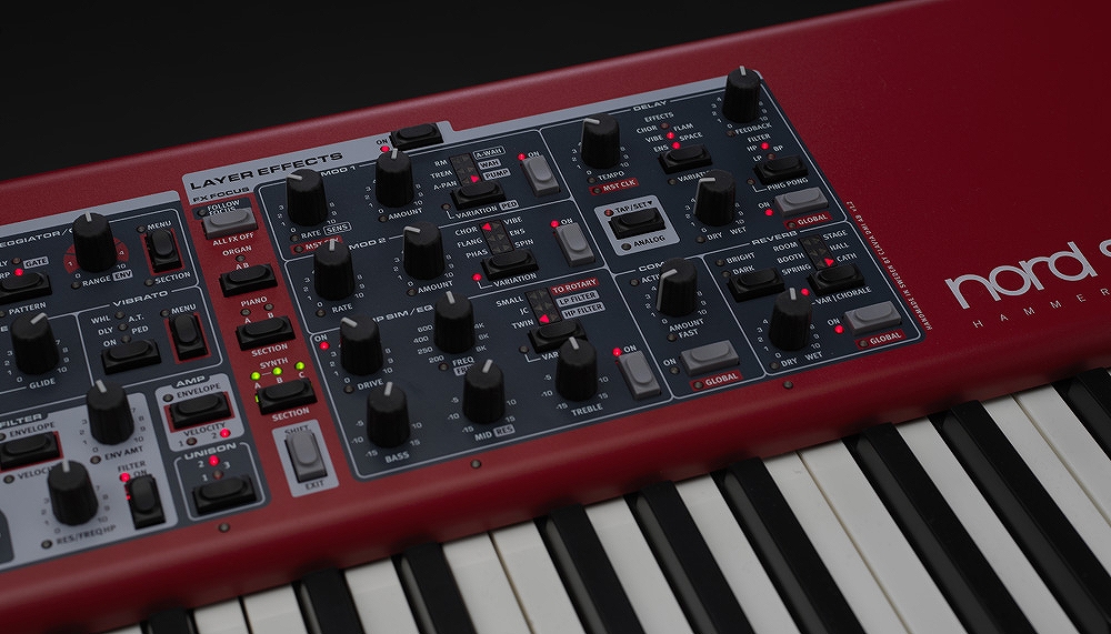 使い勝手の良い nord 73鍵フル [純正ケースセット！] 73 4 Stage Nord / ノード 鍵盤楽器