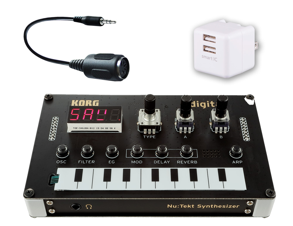 KORG / Nu:Tekt NTS-1 digital KIT DIYシンセキット -USB2ポート