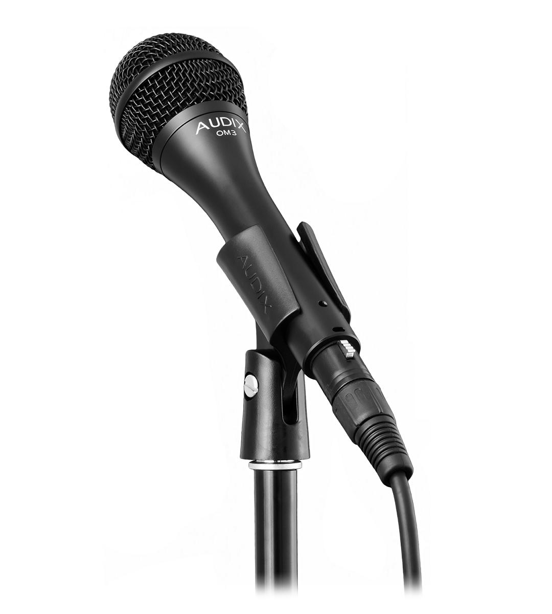 AUDIX OM3S ダイナミックマイク(マイクケーブル2種類セット) AUDIX OM3 + 5m マイクケーブル セット 国内正規品 ダイナミック