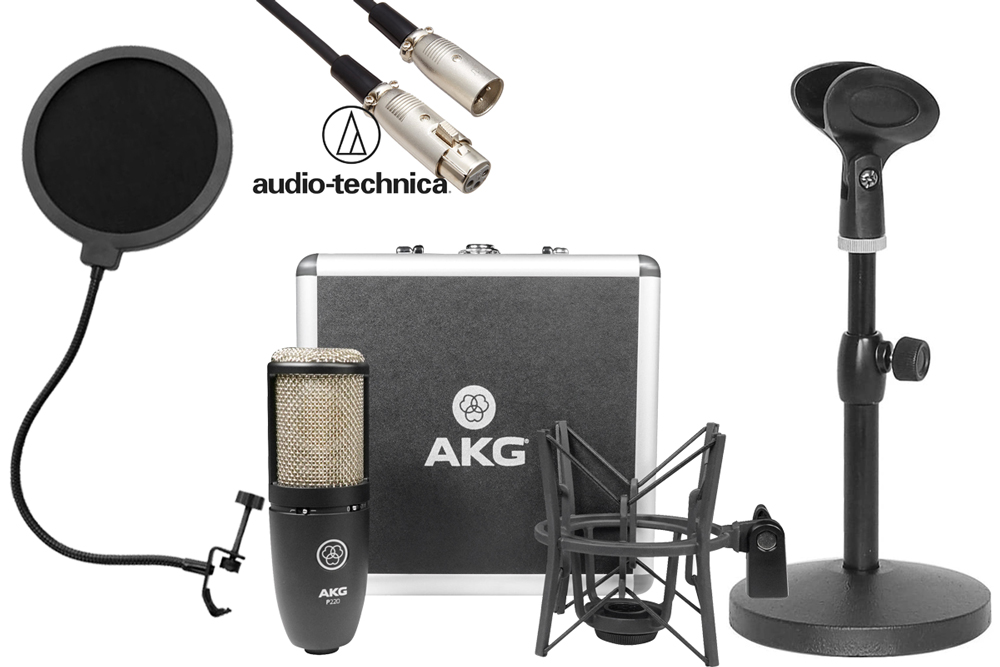 AKG P220】コンデンサーマイク-