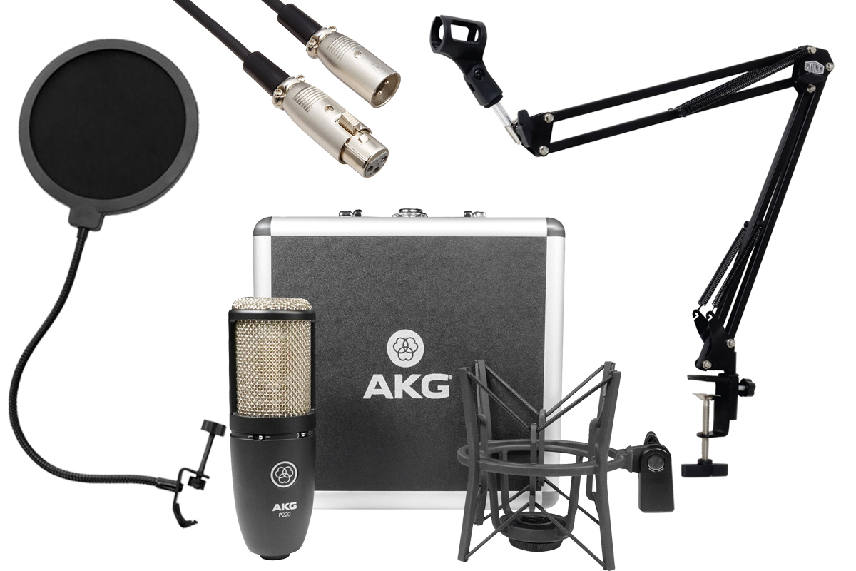 クリスマスファッション コンデンサーマイク宅録 【新品未使用】AKG