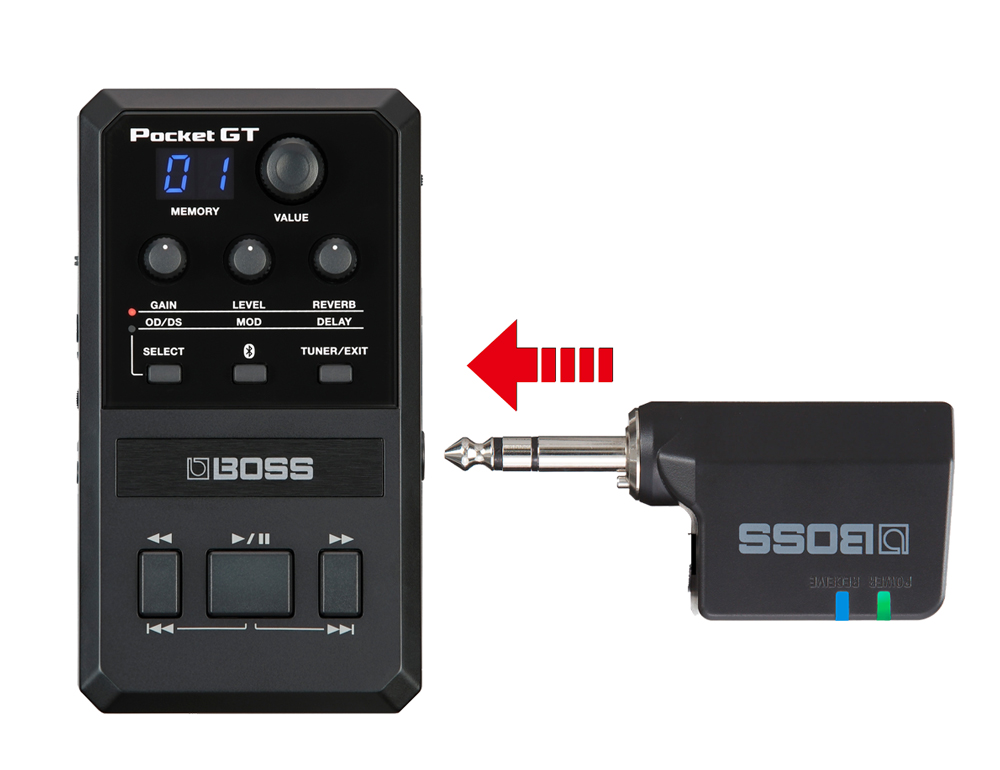 BOSS / Pocket GT ＆ WL-20 -ワイヤレスで快適スタートセット