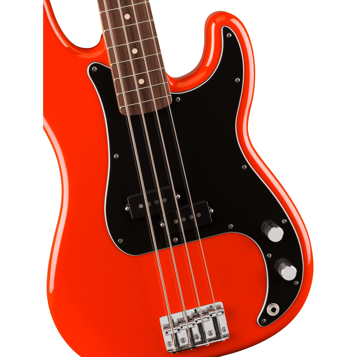 レッドエレキベース Pベーススタイル Fender / Player II Precision Bass Rosewood Fingerboard Coral
