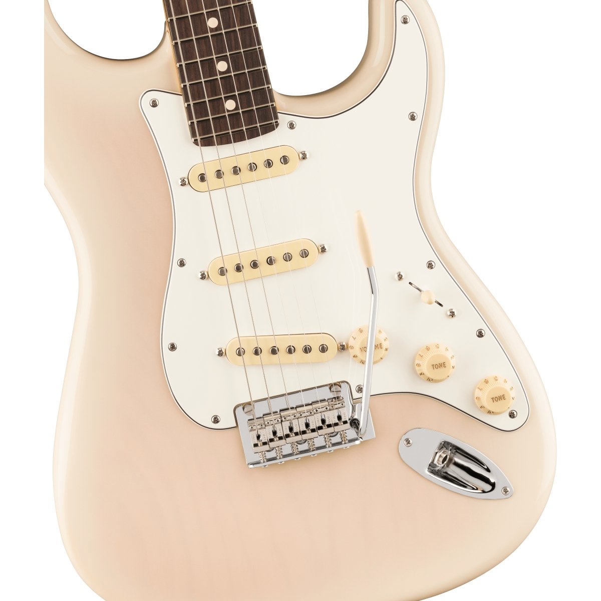 Fender Stratocaster エレキギター アイボリー Squier by Fender SONIC STRATOCASTER HT Maple Fingerboard