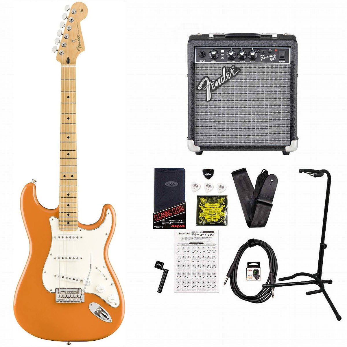 Fender / Player Stratocaster Maple Fingerboard Capri Orange