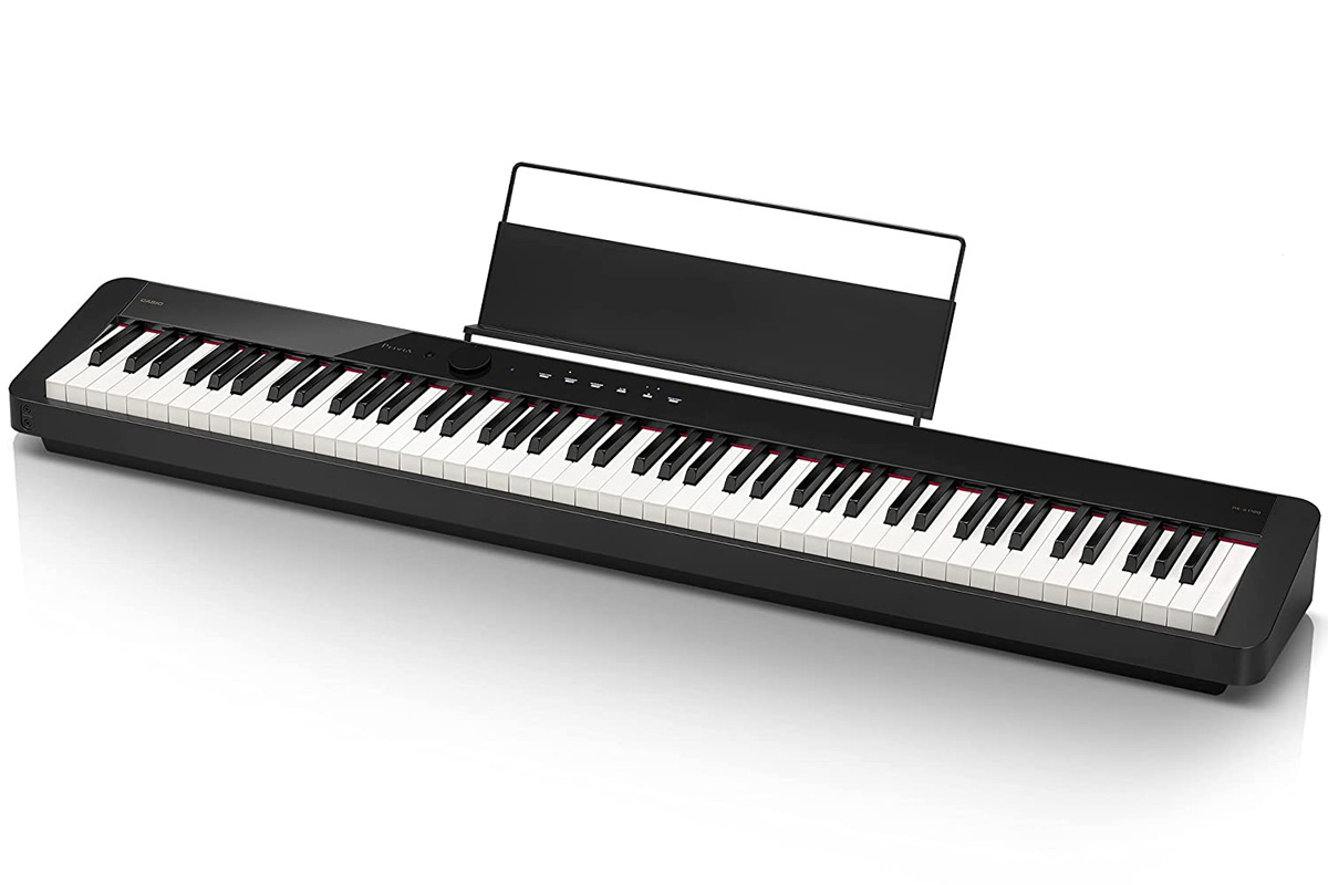 カシオ(CASIO)電子ピアノ Privia PX-S1100BK(ブラック) 88鍵盤