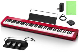 電子ピアノ新製品】CASIO PX-S1000に新色！鮮やかなレッドカラー