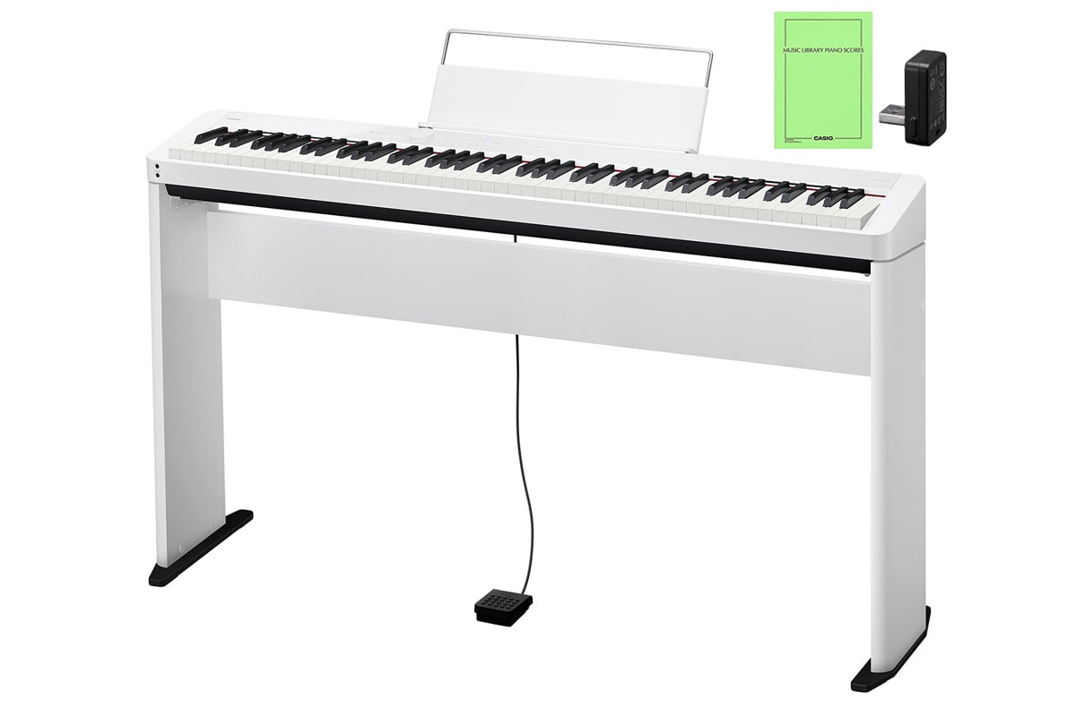 保証 CASIO 電子ピアノPrivia PX-S1000 WE プリヴィア 88鍵盤