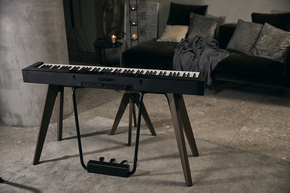CASIO PX-S7000WE ＋ 専用椅子 CC-7 セット カシオ 電子ピアノ ホワイト 木製鍵盤 おしゃれ CRASH GATE  【配送設置無料(沖縄・離島納品不可)】