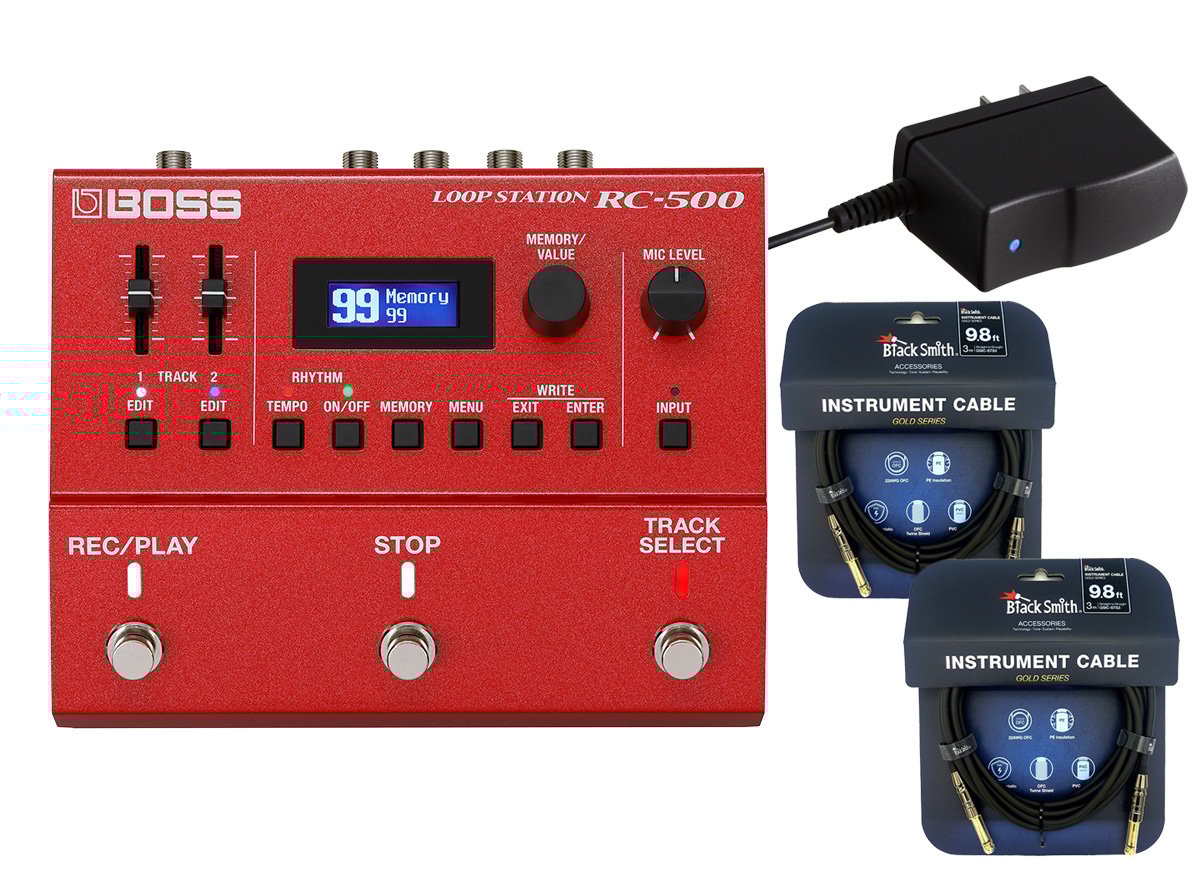 BOSS / RC-500 Loop Station [ACアダプター + ギターケーブルセット