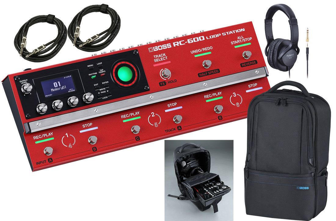 BOSS / RC-600+CB-BU10 Utility Gig Bag SET [ヘッドフォン＆ケーブル