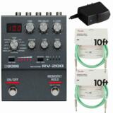 BOSS / RV-200 REVERB ܥ С [ץPSA-100S2 + Fender֥2(Surf Green/3᡼ȥ) Ʊå] RV200 ܥ ե