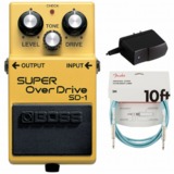 BOSS / SD-1 Super Over Drive ѡСɥ饤 ץPSA-100S2+Fender֥(Daphne Blue/3m) Ʊå