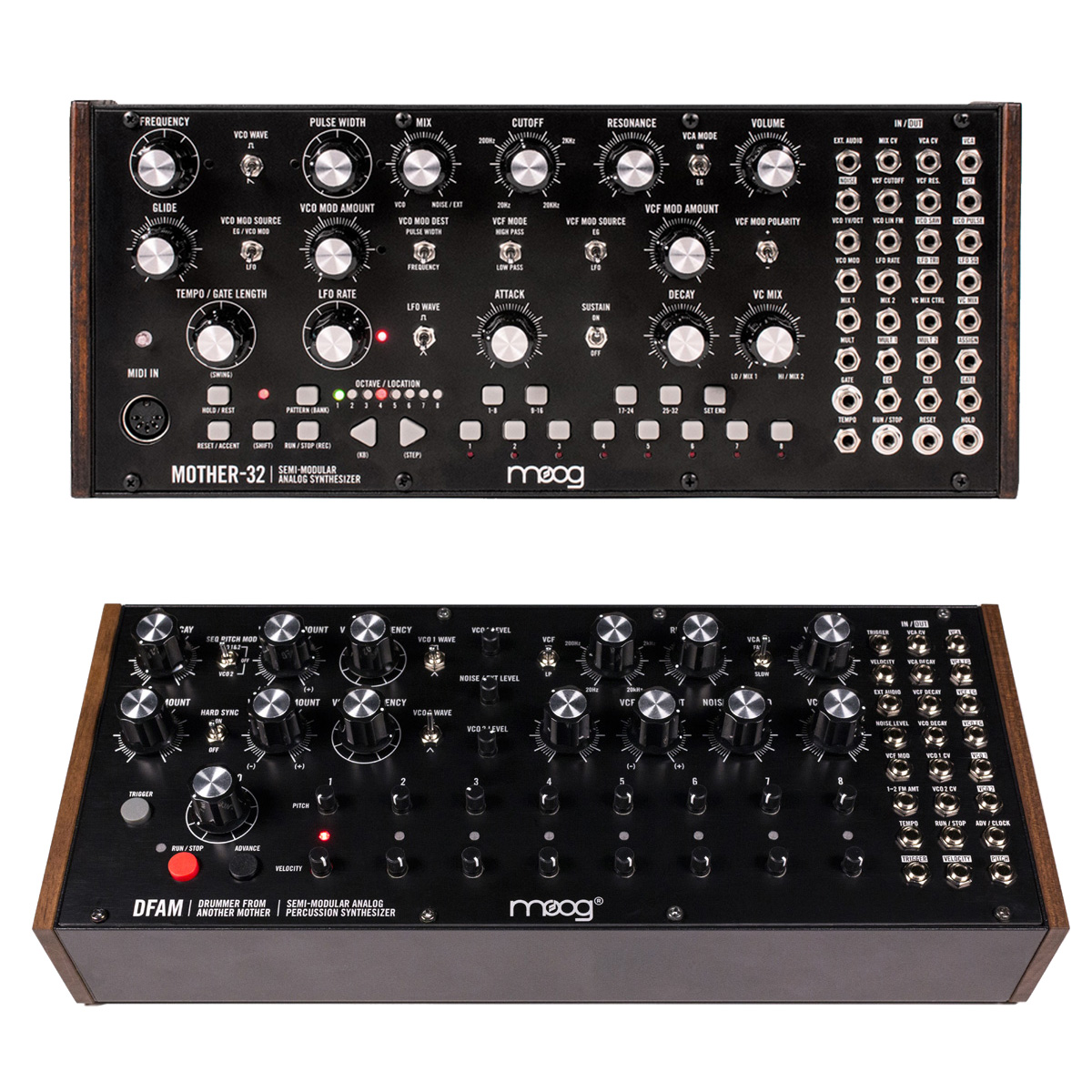MOOG モーグ / Mother-32 + DFAM 【2段セット！】 | イシバシ楽器