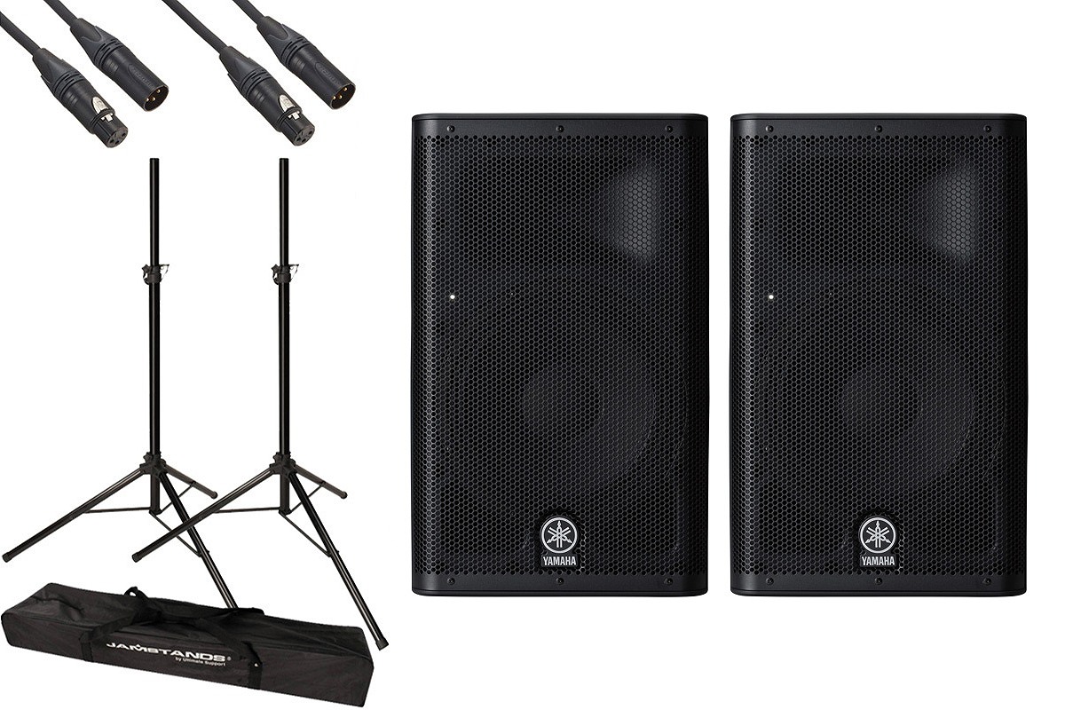 YAMAHA ヤマハ パワードスピーカー ペア DXR12 PAセット 希少名器 YAMAHA パワードスピーカー ペア DXR12 PAセット