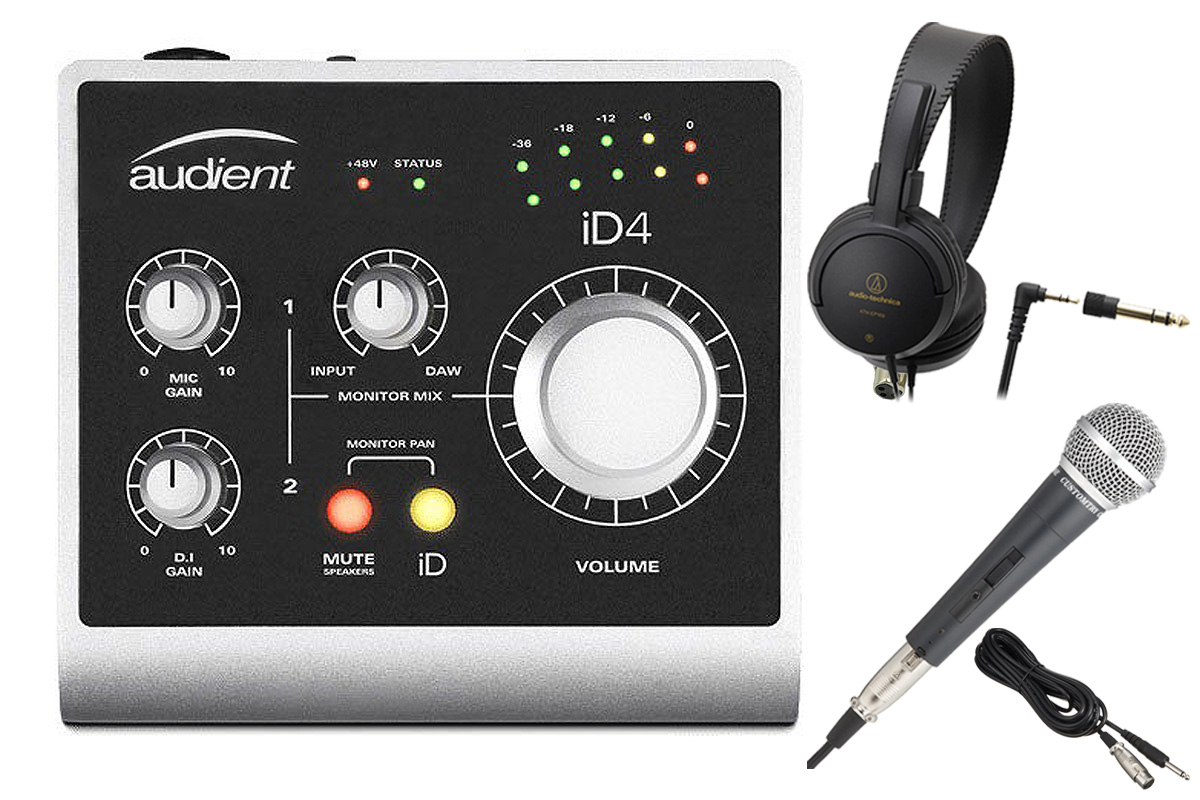 Audient オーディエント / iD4 オーディオインターフェース
