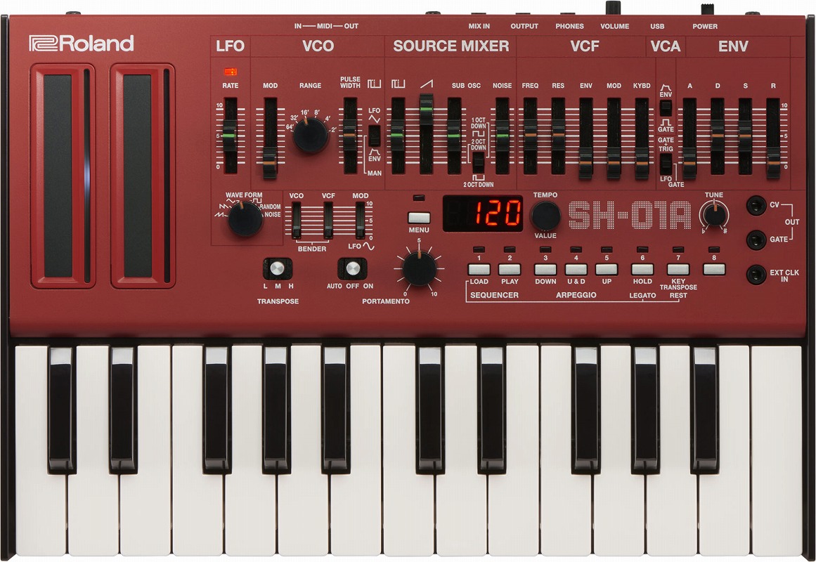 杉*秀様 【限定色】Roland SH-01A + K-25M アナログモデリン 杉*秀様 【限定色】Roland SH-01A + K-25M アナログモデリン