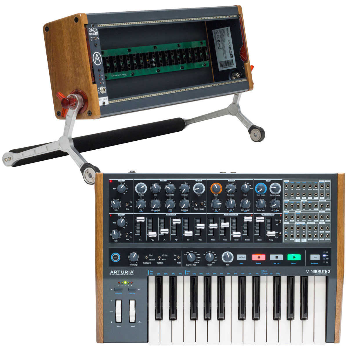 Arturia アートリア / MiniBrute 2 + RackBrute 3Uセット アナログ