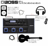 BOSS / GT-1 【ヘッドフォンMP3セッションセット】 ボス ギター  マルチエフェクター【BOSS最新マルチエフェクター】《専用スリーブケース付 》