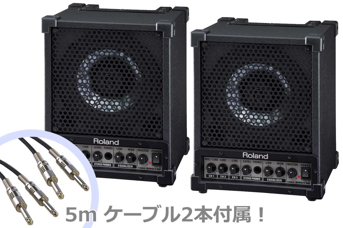 Roland ローランド / CM-30 【2台セット！】 Cube Monitor モニター