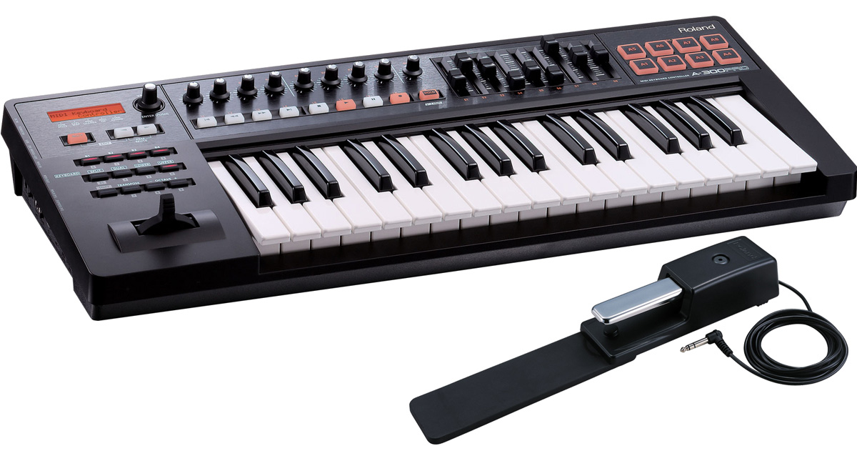 Roland MIDIキーボードコントローラー A-300PRO-R 32鍵